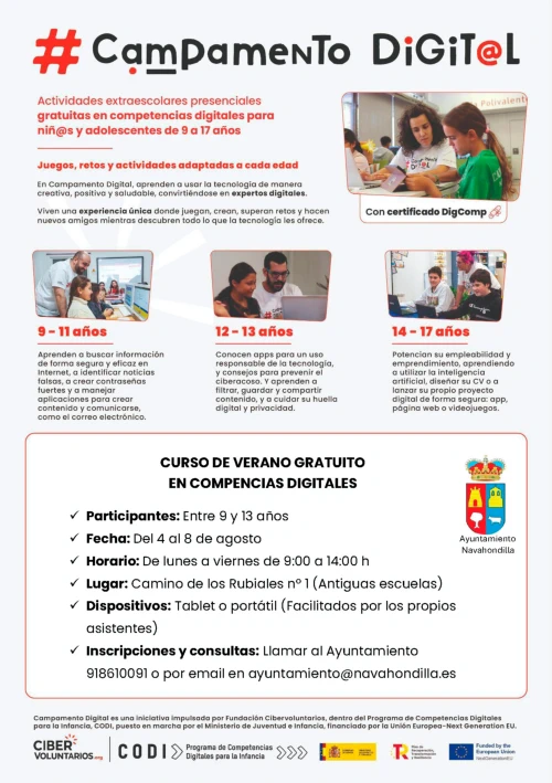 Campamento Digital Gratuito