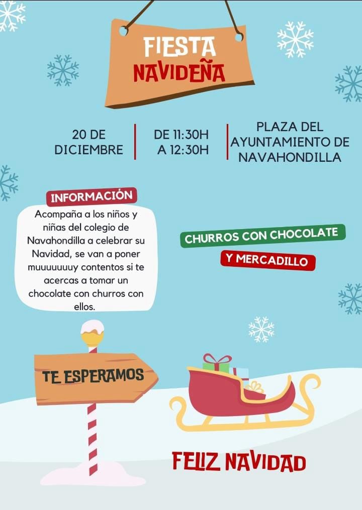 Fiesta Navideña Navahondilla