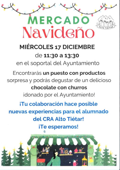 Mercado navideño 2025 Navahondilla