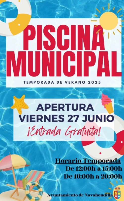 Apertura Piscina Municipal Temporada 2025