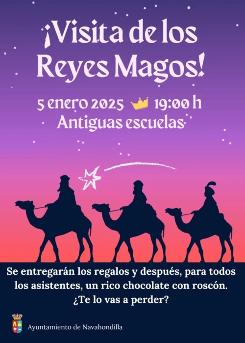 Visita de los Reyes Magos Navahondilla